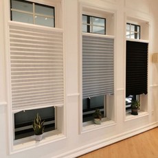 셀프 설치 블라인드 침실 거실 일반형 암막형 창문 가림 간편 조절형