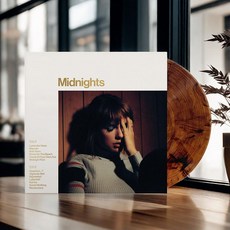 台灣出貨 霉霉 泰勒斯威夫特TaylorSwift專輯Midnights 黑膠唱片lp桃木彩膠 收藏碟片 樂音欣賞 金典