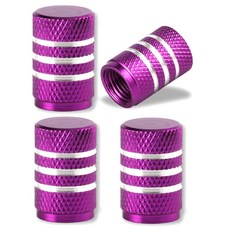 알루미늄 합금 타이어 밸브 스템 캡 4 Pcs 자동차 오토바이 및 자전거 용 범용 커버 자동 액세서리, C0646 rple