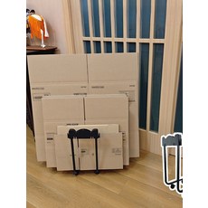 이동식 종이 수납 선반 조립식 종이함 정리함 분리형 정리 가구, 1개, 블랙