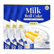 우유 롤 케이크, 3개, 1kg