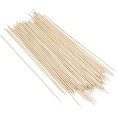 셰프 크래프트 엄선 자작나무 바비큐 꼬치 12인치 100피스 세트 내추럴, 10 Inch