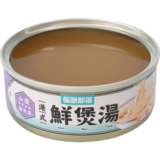 怪獸部落 港式鮮煲湯80g 犬貓適用 貓咪補水湯罐 貓湯罐, 1個, 山藥雞魚湯