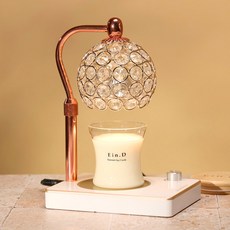 캔들백화점 비주 로즈골트 캔들워머+소이캔들 세트, 비주 로즈골드 화이트(워머), 아카시아, 150g