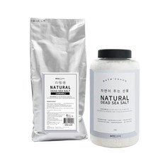 바스참 사해소금 내추럴 (가는입자)리필용 1kg 입욕제, 1
