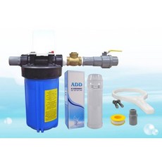 ADD 水塔過濾專用石灰質抗垢淨水器 有效抑制水塔青苔水垢