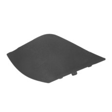 Chiffonade 블랙 전면 견인 후크 커버 1057056 00 D 프론트 범퍼 캡 쉬운 설치 테슬라 모델 X 2016 ~ 2023 범퍼 보호, Chiffonade 블랙 전면 견인 후크 커버 1057