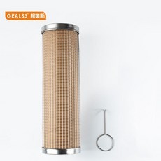 바베큐 통 회전 그릴 바구니 케이스 원형 야외 캠핑 BBQ 휴대용 그릴 회전 롤러, G_대형 강화 포장 (30x9), 1개