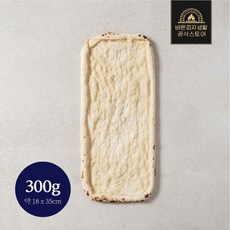 사각 파베이크 300g 파베이크 초벌 사각도우 업소용 피자도우 바른피자생활, 1개