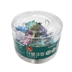 화신 더블클립 파스텔 소형 20개입, 1개