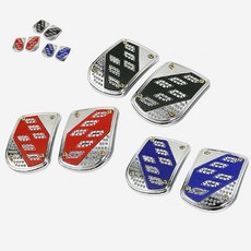 자동차 페달 클러치 브레이크 차량 패달 튜닝 스틱 2P, 스틱2P_블랙, 스틱2P_블랙