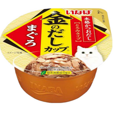 이나바 금빛육수컵 70g 10종, 참치, 12개