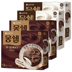 몽쉘카카오 x2 + 몽쉘생크림 x2, 1개, 408g