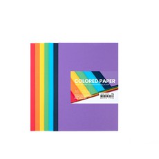 star starred 레인보우 7컬러 색지(7 COLORED PAPER), 80g A5 210매