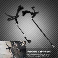 할리데이비슨 원 세트 스포츠 스터 883 1200 xl 슈퍼 로우 언 커스텀 용 호환품, 포워드 컨트롤 세트
