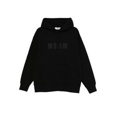 MSGM 로고 프린트 후디