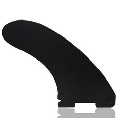 Paddleboard Fin Replacement - Quick Install Enhanced Nylon Fiberglass Classic Curved Design Side, Side Fin Black-1PCS