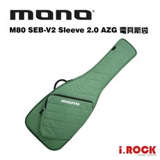MONO M80 SEG-V2 Sleeve 2.0 新版 電吉他袋 共五色 吉他袋 琴袋【i.ROCK 愛樂客樂器】, 1個, 電吉他袋 SEG-V2-AZG(綠色)