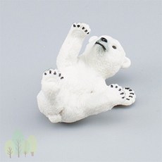 파스텔숲길 조카선물 장난치는 아기 북극곰