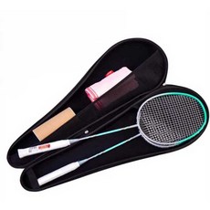 배드민턴 라켓 하드케이스 보관 상자 휴대용 가방 풀커버 1. 검은색, [01] 1. 검은색, 1개