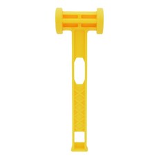 경량 포트 텐트 텐트 스머의 접지 손톱 해머의 접지 손톱 해머, Yellow