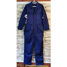 긴소매 긴기장 작업복 일체형 제품 현장복 정비복 상하의 점프수트 기능성 내오염 다중포켓 내화학, 21.블랙블루 5L