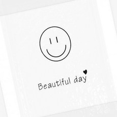 대형 패브릭 포스터 스마일 벽 장식 M, 상세페이지 참조