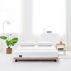 이노센트 착붙 양면 본넬스프링 침대 매트리스 21cm S i102483, 화이트