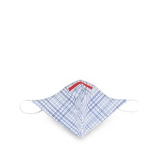이사이아 check-pattern face mask