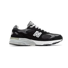 뉴발란스 993 그레이 MADE USA 스웨이드 운동화 MR993 (증정품 수납백), BK(증정품 수납백), 275