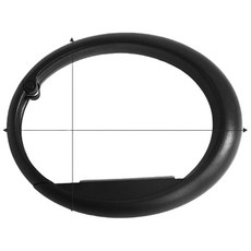 圓形桌邊掛勾 掛包神器 隨身掛勾 可移動掛鉤 防盜扣 環型掛鉤 包包掛勾, 深咖, 1個