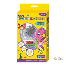 아모스 글라스데코 369 썬데코 동물 만들기 미술놀이 개 1개입 DIY 창문 그림