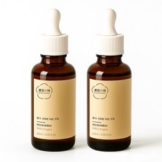 만향소포 100% 아르간 오일 손상모 케어 피부 보습 천연오일, 2개, 60ml