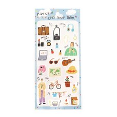 SAIEN niceday 마스킹 씰 Holiday J-274, 1개