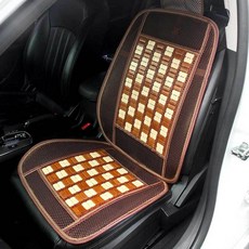 메쉬 대나무 자동차 시트 2p세트 카시트 보호매트, 없음