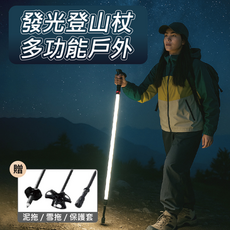 超輕量登山杖 輕巧便攜 戶外健行 登山手杖, 標準款, 1個