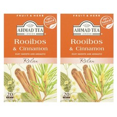 아마드티 루이보스 & 시나몬 릴렉스, 1.5g, 20개입, 2개