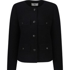 베스띠벨리 페이크포켓노카라자켓 24FWJ42121BKYS 553898