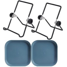 TONGNENGLIU 스테인리스 스틸 발아 스탠드 트레이 넓고 일반 통조림 병 홀더용 새싹 브로콜리 렌즈콩 씨앗 만들기 휴대폰 태블릿 스탠드에도 사용 (A-2피스 스