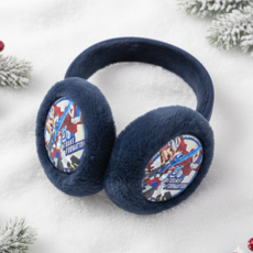 헬로카봇 16 마이티가드X 겨울 방한 귀마개 귀도리 접이식 뽀글이 털 캐릭터 어린이 키즈