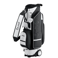 핑 스포티 QD 여성 캐디백 바퀴형 삼양인터내셔날정품 2026년, 화이트/블랙(WHITE/BLACK)