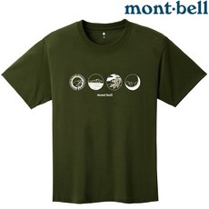 Mont-Bell Wickron 中性款 排汗衣 1114732 Mountain Scenes 山景