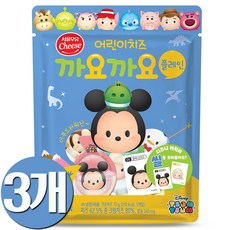 어린이치즈 까요까요, 3개, 플레인, 72g
