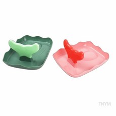 국자냄비뚜껑거치대받침대 냄비뚜껑 조리도구 받침대, 핑크