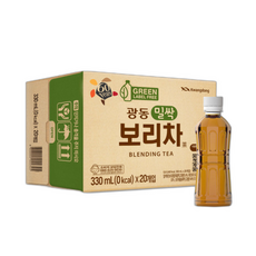 (광동 직영) 밀싹 보리차 무라벨 20pet, 330ml, 1개