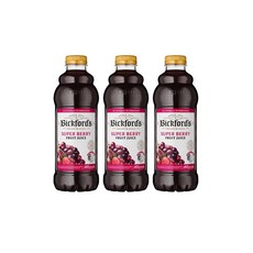 빅포드 슈퍼 베리 주스 1L 3팩 Bickford's Super Berry Juice, 3개