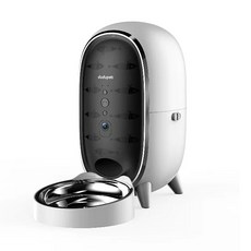 dudupet 寵物視訊餵食器 DU-F01V 企鵝款 3L 2K視訊 180天續航 台灣公司貨, 白色, 1個