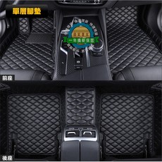 TOYOTA RAV4腳踏墊 全年式專車專用 XPE無毒環保材料 3D立體高邊 防水防漏, 《單層腳墊 》底墊【黑色黑線】