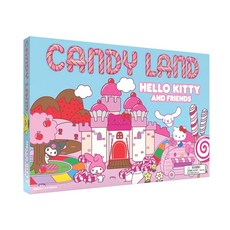 Candy Land: 헬로 키티와 친구들 보드 게임 헬로 키티 마이 멜로디 시나모롤 & 쿠로미 유치원 및 가족 보드 게임 만 5세 이상 2-4명의 플레이어 공식 라, Candy Land: 헬로 키티와 친구들 보드 게임,, 1개
