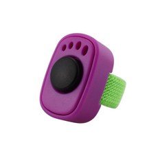 엄지손가락 훈련 인터랙티브 사운드 클리커 필요 개와 고양이 긍정적 보상 훈련기, 1개, 4. Purple